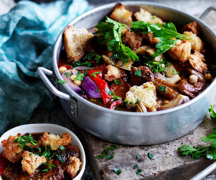 **[Chicken and chorizo stew](https://www.womensweeklyfood.com.au/recipes/chicken-and-chorizo-stew-28586|target="_blank")**

Packed full of protein and flavour, this hearty chicken and chorizo stew is brilliant on a cool evening for a tasty family dinner without the hassle.