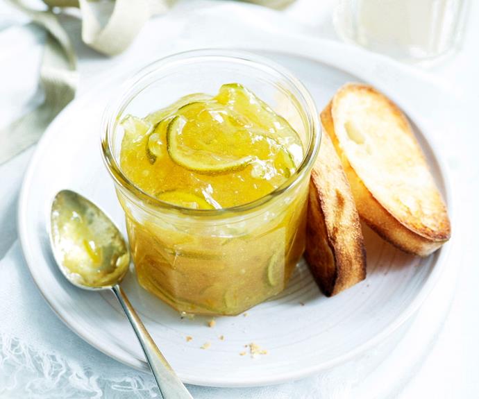 Prepare this zesty homemade [lemon and lime marmalade](https://www.womensweeklyfood.com.au/recipes/lemon-and-lime-marmalade-26047|target="_blank") for your family and friends. This fruity, tart spread is perfect on toast for breakfast.