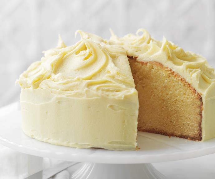 **[White chocolate mud cake](https://www.womensweeklyfood.com.au/recipes/white-chocolate-mud-cake-26646|target="_blank")**

Elegant and delicious this is one cake that will surely impress