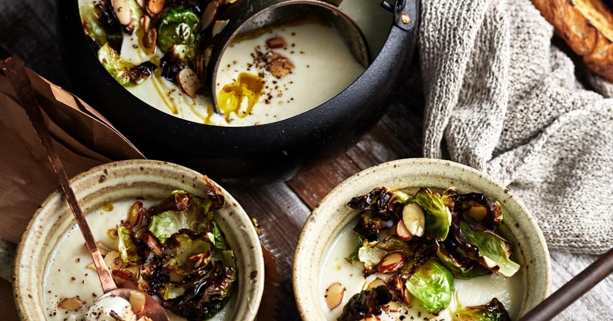Creamy leek & cauliflower soup recipe | Australian Women's Weekly Food