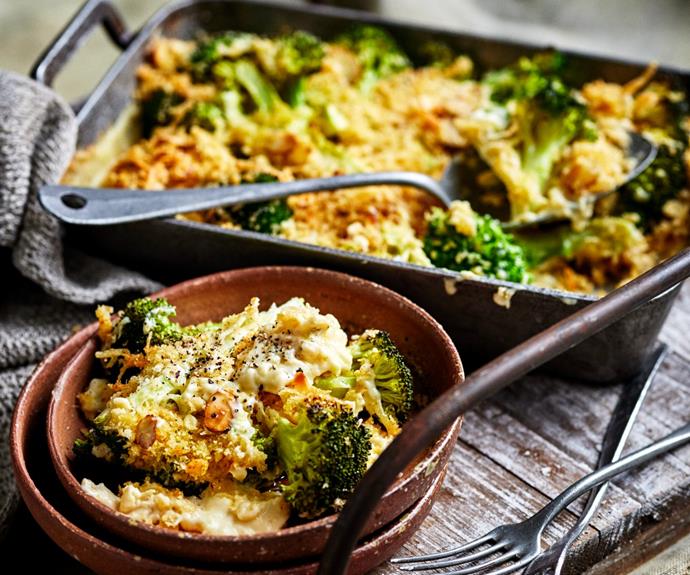 Gone are the days of overcooked broccoli slumped on the side of your plate. With broccoli in season this July it's the perfect time to cook up delicious classics like this [broccoli au gratin](https://www.womensweeklyfood.com.au/recipes/broccoli-au-gratin-32627|target="_blank") or [chicken and broccoli bake](https://www.womensweeklyfood.com.au/recipes/chicken-and-broccoli-bake-16803|target="_blank"). July is soup weather which makes it an ideal opportunity to make this [broccoli and kale soup](https://www.womensweeklyfood.com.au/recipes/broccoli-and-kale-soup-with-lemon-creme-fraiche-1551|target="_blank"). Like cauliflower, broccoli makes an excellent low-carb rice alternative like in this [prawn and broccoli fried rice recipe](https://www.womensweeklyfood.com.au/recipes/prawn-and-broccoli-rice-30798|target="_blank"), and is also delicious roasted like in this [broccoli, barley and haloumi dish.](https://www.womensweeklyfood.com.au/recipes/roasted-broccoli-with-barley-and-haloumi-3755|target="_blank") 

Looking for more [broccoli recipes?](https://www.womensweeklyfood.com.au/broccoli-recipes-31890|target="_blank")

