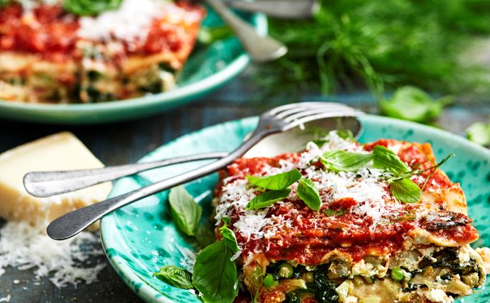 Vegetarian lasagne recipes