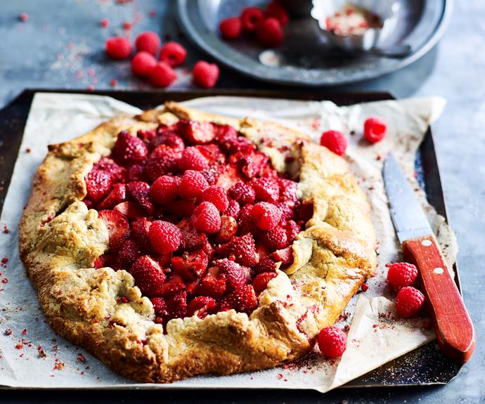 **[Strawberry and raspberry pie](https://www.womensweeklyfood.com.au/recipes/strawberry-raspberry-pie-32731|target="_blank")**

A fabulous way to use up summer berries. To add an extra special touch we've included crushed pink peppercorns in the pastry to a spicy touch.