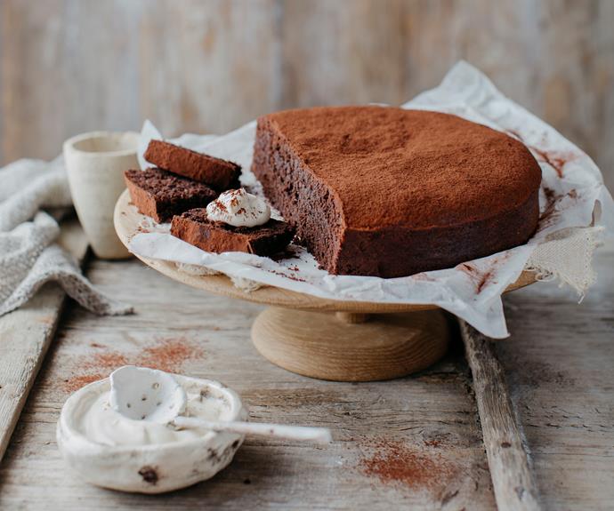 **[Three bean chocolate cake](https://www.womensweeklyfood.com.au/recipes/three-bean-chocolate-cake-32798|target="_blank")**

This gluten-free three bean chocolate cake is made with coffee, vanilla and cocoa beans to provide a rich and decadent flavour combination.