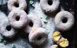Dusted doughnuts