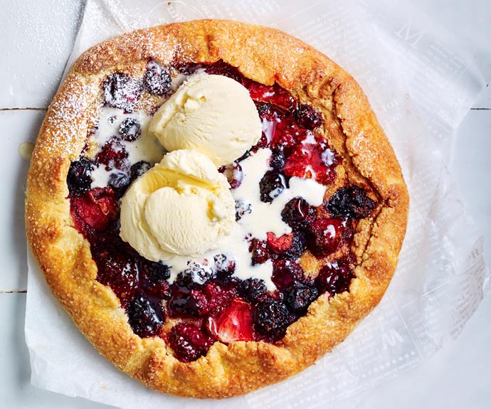 **[Air fryer berry frangipane galette](https://www.womensweeklyfood.com.au/recipes/air-fryer-berry-galette-32900|target="_blank")**

Your air fryer is for more than just chips and nuggets! You can make this gorgeous berry rustic pie for dessert in this handy appliance and impress.