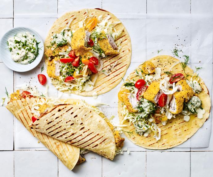 **[Air fryer fish taco](https://www.womensweeklyfood.com.au/recipes/air-fryer-fish-tacos-32914|target="_blank")**

Fresh and tasty fish tacos are a lighter side to the meat versions of the Mexican classic. Made even healthier in your air fryer. You'll love them