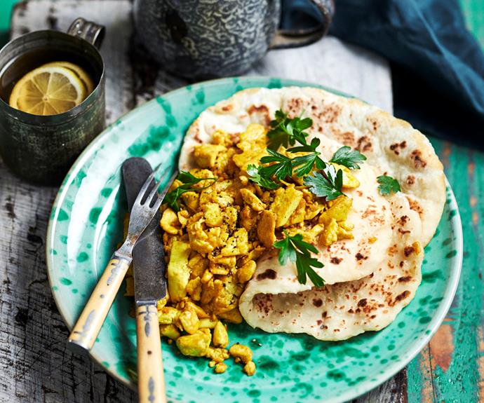 **[Yoghurt wraps with pick-your-protein scramble](https://www.womensweeklyfood.com.au/recipes/yoghurt-wraps-with-scramble-32955|target="_blank")**

With your choice of eggs or tofu scramble these yoghurty scramble wraps make an ideal vegetarian breakfast or quick and easy dinner.