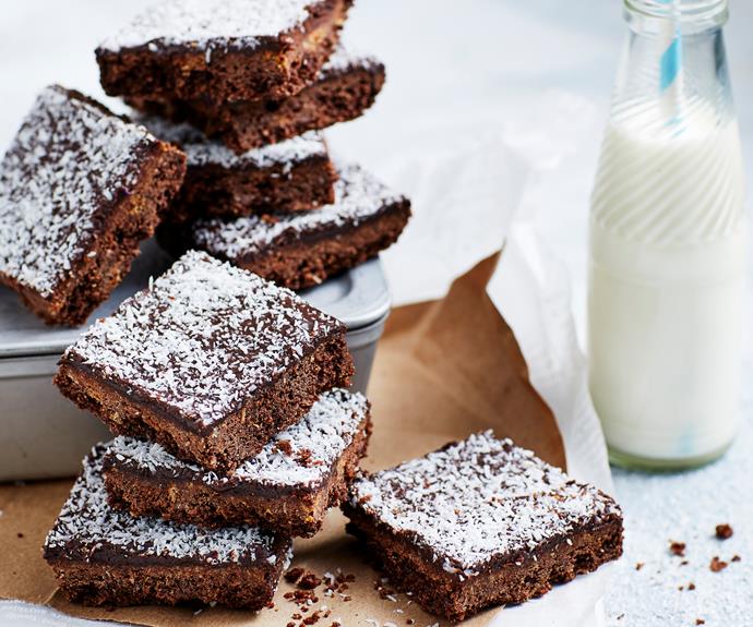 This classic [chocolate Weetbix slice](https://www.womensweeklyfood.com.au/recipes/chocolate-coconut-weetbix-slice-32968|target="_blank") is a simple old fashioned slice we grew up with. It's rich and chocolatey and great in kids lunchboxes
