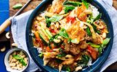 Slow-cooker Thai basil and chilli chicken with cashews
