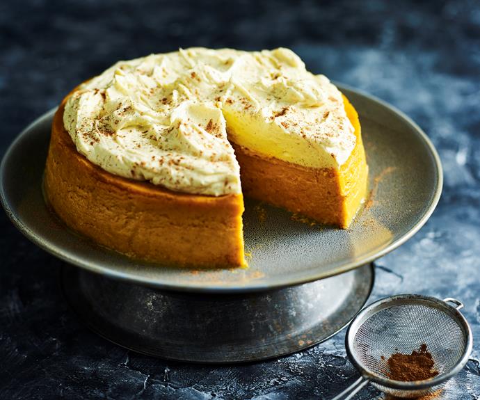 **[Pumpkin pudding pie](https://www.womensweeklyfood.com.au/recipes/pumpkin-pudding-pie-33039|target="_blank")**

This crustless pumpkin pie made with cream cheese and gently spiced is created in your slow cooker to make life easier. 
