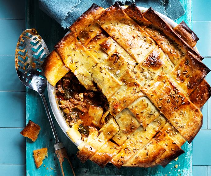 [Lamb, spinach and feta pie](https://www.womensweeklyfood.com.au/recipes/lamb-spinach-and-fetta-pie-13697|target="_blank")