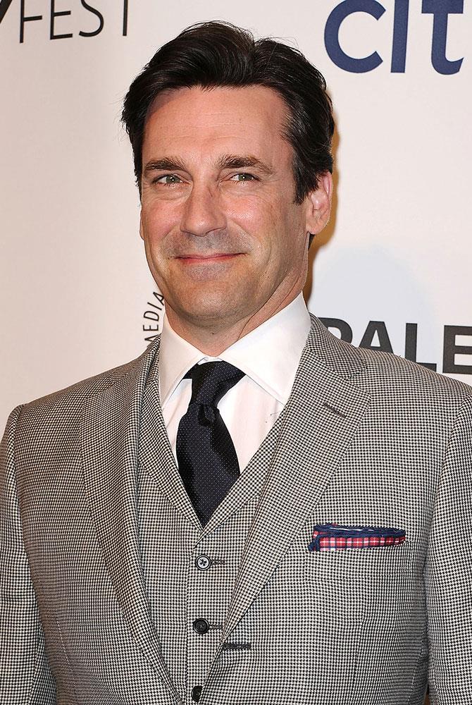 **Jon Hamm**<br><br>

In an interview with *Vanity Fair* magazine, Jon Hamm revealed that before he became a TV superstar thanks to *Mad Men*, he worked in porn. Talking about his [cringey appearance on a '90s dating show](http://video.au.msn.com/watch/video/mad-men-stars-cringey-dating-show-past/xpsbxk1|target="_blank") which recently went viral, Hamm revealed, "I was actually at that time working as a set dresser for Cinemax soft-core-porn movies. [It] was soul-crushing." That's right, Don Draper used to arrange daggy props and décor around porn stars.