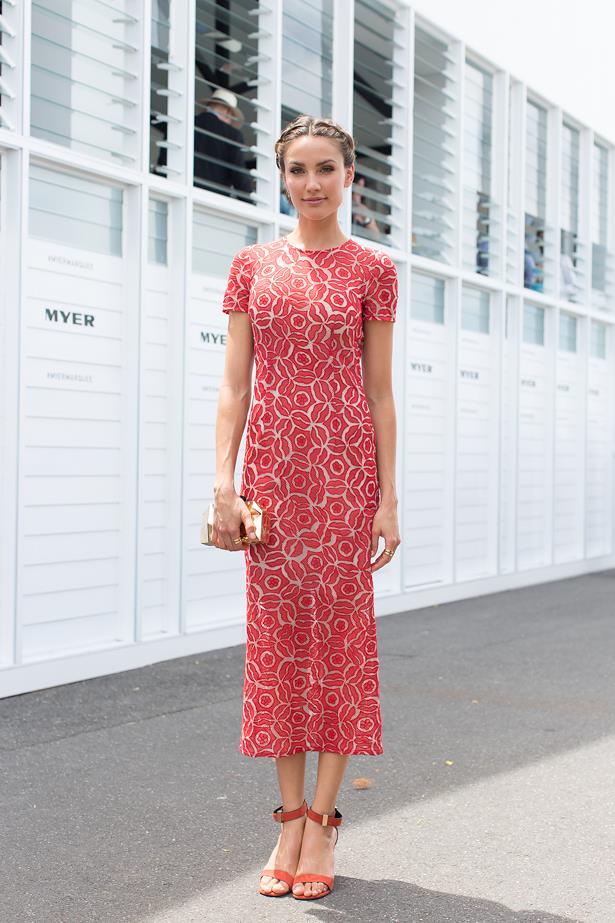 Name: Racheal Finch<br> Event: Emirates Stakes Day 2014 <br> Location: Melbourne <br> Image: Liz Mcleish of Streetsmith.com.au