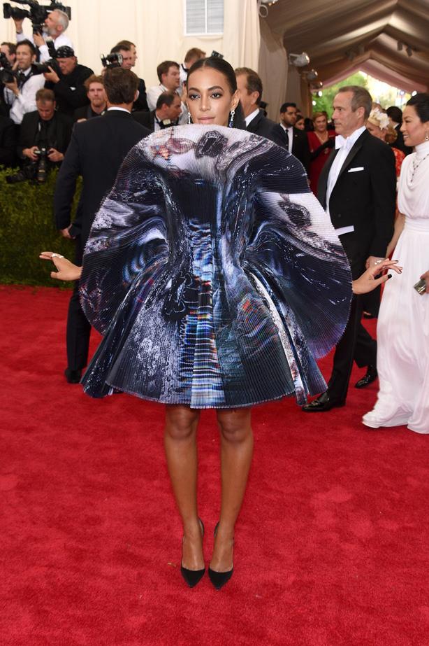 Solange Knowles in Giles Deacon