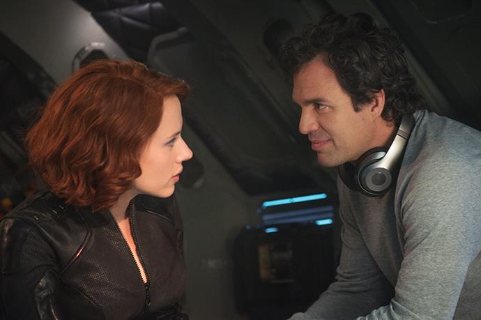<em><strong>Avengers: Age of Ultron</strong></em><br> <strong>People:</strong> Scarlett Johansson (30) and Mark Ruffalo (47)<br> <strong>Age gap:</strong> 17 years