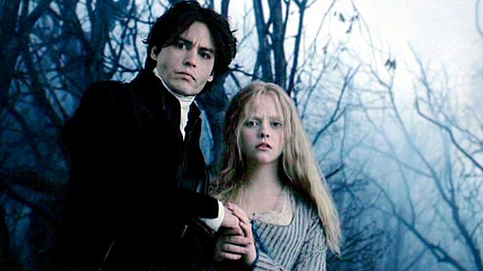 <em><strong>Sleepy Hollow</strong></em><br> <strong>People: </strong>Chrstina Ricci (19) and Johnny Depp (36)<br> <strong>Age gap:</strong> 17 years