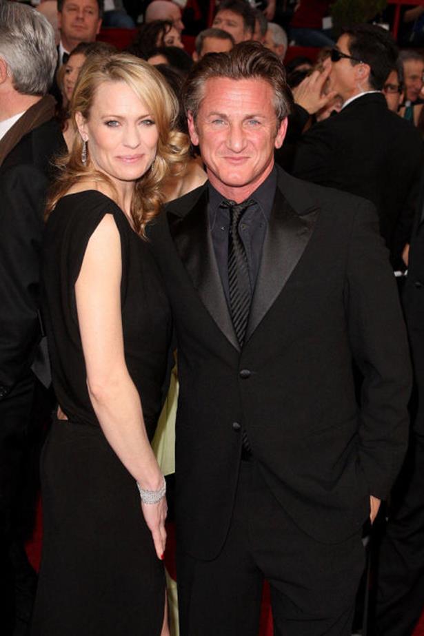 <strong>ROBIN WRIGHT AND SEAN PENN</strong><br> Robin Wright and Sean Penn's relationship was full of breakups and makeups with the two finally divorcing in 2010 after 20 years together (they were married for 14 of them). "One of the reasons why we got back together and broke up so much was trying to keep the family together," <a href="http://www.usmagazine.com/celebrity-news/news/robin-wright-talks-devastating-sean-penn-divorce-not-traditional-romance-with-ben-foster-2014122#ixzz3LKniq1tk">Wright told The Telegraph</a> earlier this year. "If you've got kids, it's a family, and you try again, and you try again. We did that for a long time."