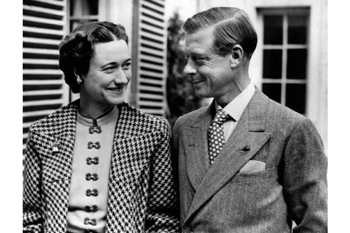 <strong>WALLIS, DUCHESS OF WINDSOR, AND PRINCE EDWARD, DUKE OF WINDSOR</strong><br> Wallis Simpson broke up with her husband to marry this guy, Edward, who happened, at the time, to be the King of England. King Edward VIII broke up with ENGLAND. The ultimate declaration of love: abdicating a throne.
