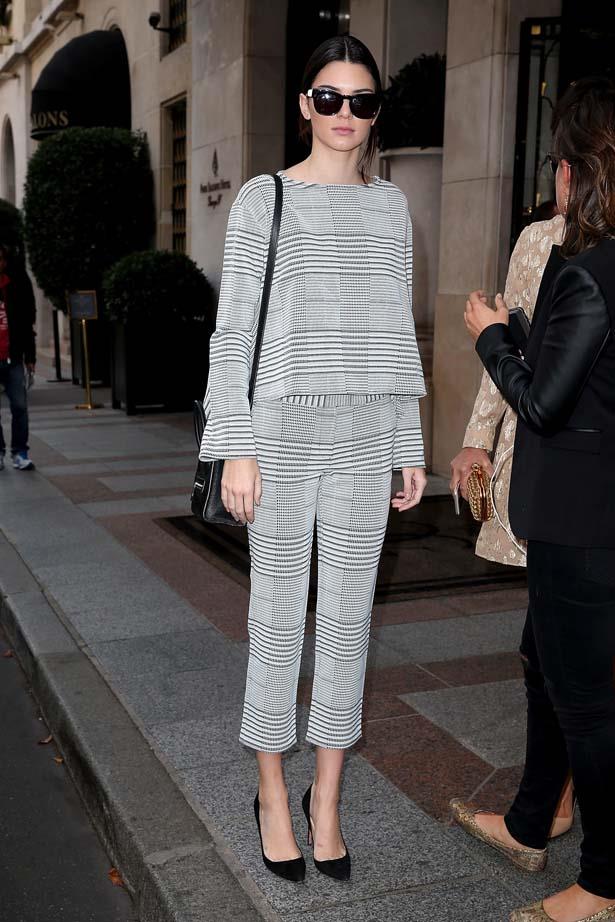 <p>September 24, 2014</p> <p>Kendall Jenner is sighted as she goes for lunch in Paris.</p>