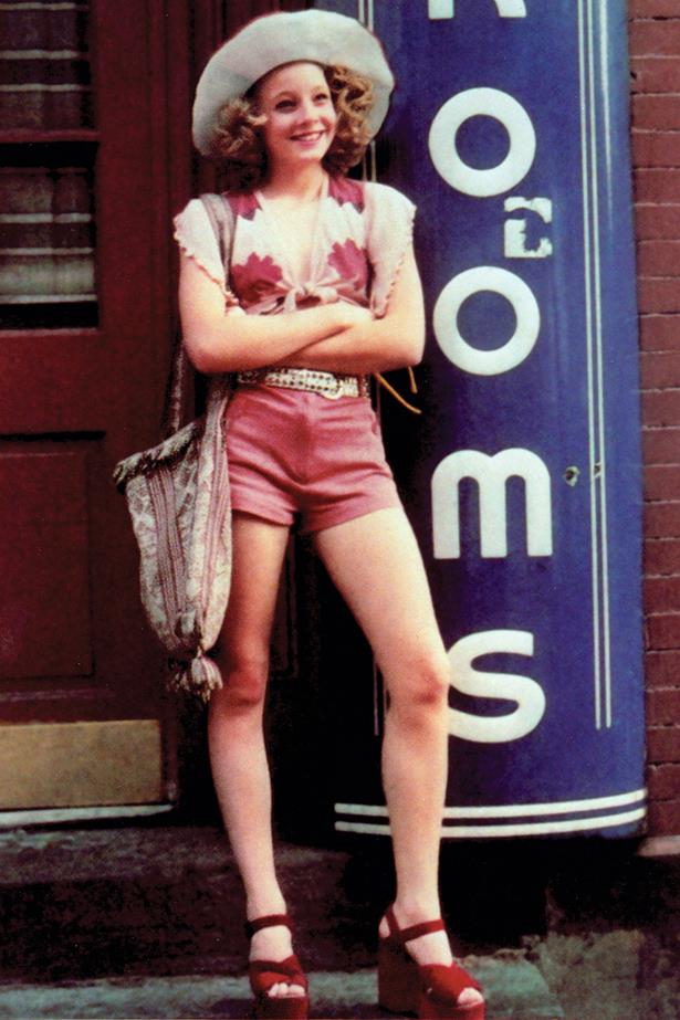 Jodie Foster's role as 13 year-old prostitute Iris in Taxi Driver has provided plenty of fashion inspo, the little shorts, the wide-brimmed hat  and the big accessories have had staying power.