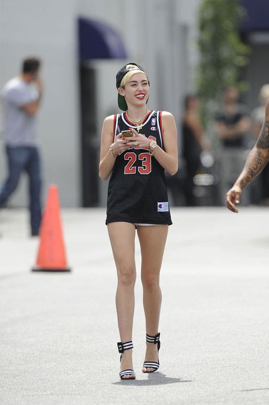 Miley Cyrus in Los Angeles, June 2013.