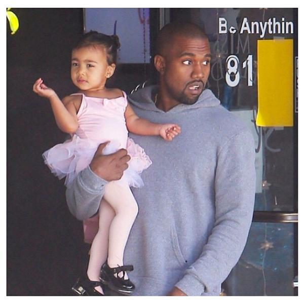 <p><strong>North West's best fashion moments: Father/daughter style</strong></p> <p>"My cuties! #twinning #geminis"</p>