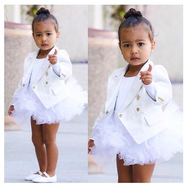 <p><strong>North West's best fashion moments: In Balmain at ballet</strong></p> <p>"Ballet in Balmain"</p>