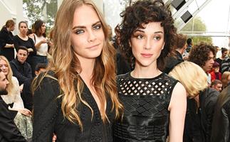 7 Times Cara Delevingne And St Vincent Were Adorable at Fashion Week