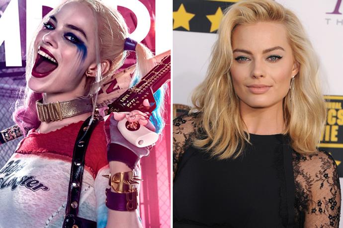 Oh, Margot. Whether dolled up for the red carpet or slathered in face paint and hair dye, you're still insanely hot.