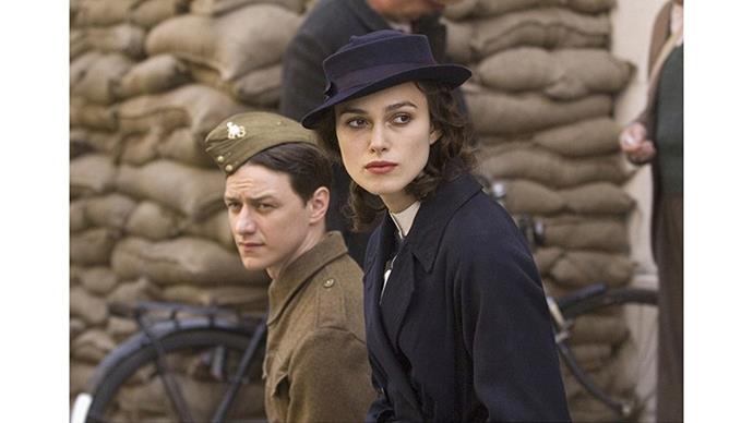 <strong>19. ATONEMENT (2007)</strong> <br><br> This World War I-set tragedy centers around a string of tragic events that all begin with a single lie. That green dress, and that bookcase are bound to go down in history as one of the best sex scenes of all time.