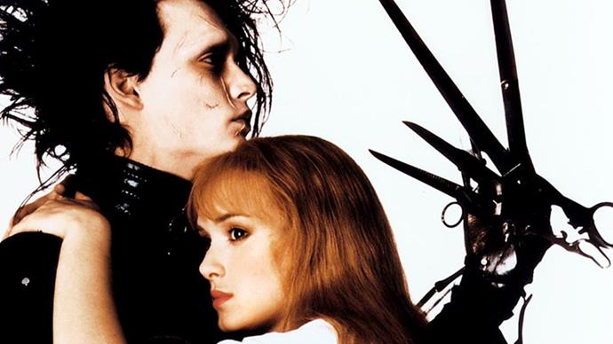 <strong>25. EDWARD SCISSORHANDS (1991)</strong> <br><br> Tim Burton's unconventional love story is all the more romantic since Johnny Depp and Winona Ryder met, and fell in love, while shooting.