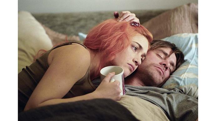 <strong>26. ETERNAL SUNSHINE OF THE SPOTLESS MIND (2004)</strong> <br><br> Jim Carrey gives an uncharacteristically dramatic performance against Kate Winslet in this off-kilter romantic comedy by French director Michel Gondry.