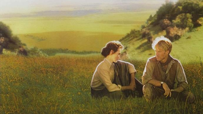 <strong>31. OUT OF AFRICA (1985)</strong> <br><br> Meryl Streep and Robert Redford are the unlikely romantic match of your dreams in this epic, 7-Academy Award winning flick based on the true story of a Danish woman who managed her own farm in East Africa in the early 1900s.