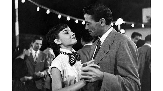 <strong>35. ROMAN HOLIDAY (1953)</strong> <br><br> Audrey Hepburn makes yet another appearance on our list as a Vespa-riding European princess who falls in love with an American reporter.