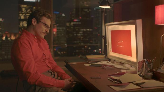 <strong>39. HER (2013)</strong> <br><br> Spike Jonze's 2013 Oscar-favourite is a semi-dystopian love story set in a time where people can have relationships with computers. So beautiful.