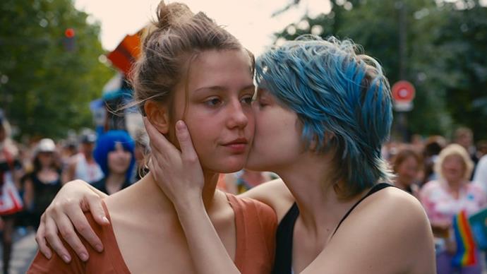 <strong>48. BLUE IS THE WARMEST COLOUR (2014)</strong> <br><br> This sexually explicit, three-hour long love story about two young French lesbians made stars of Lea Seydoux and Adèle Exarchopoulos.