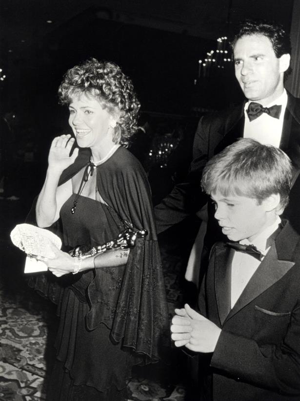 Sally Field wore this amazing black cape in 1984.