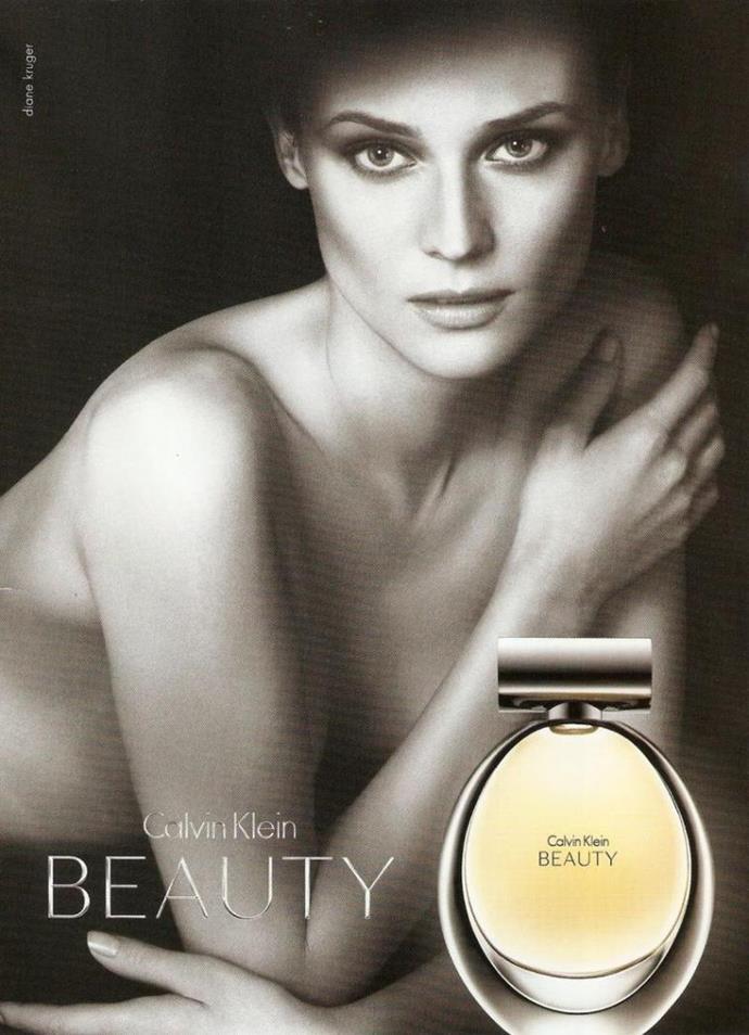 Who better to advertise a perfume named 'Beauty' than the one and only Diane Kruger?