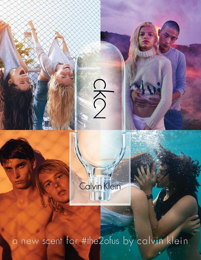 Up-and-comers Baylee Soles, Dakota Garrett, Erin Eliopulos, Kelsey Soles, Kyle Mobus, Luka Sabbat, Sung Jin Park and Victoria Brito all took their place in the recent CK2 campaign.