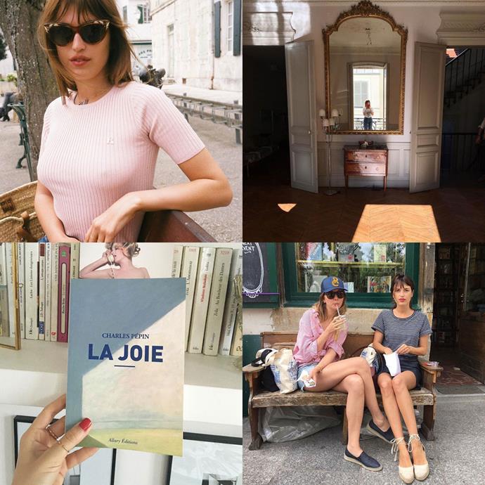 <strong>Jeanne Damas (<a href="https://www.instagram.com/jeannedamas/">@jeannedamas</a>)</strong><br> A model, blogger, and now the founder of clothing label <a href="http://www.rouje.com/">Rouje</a>, Damas' feed is rife with effortless outfit ideas, apartment porn and inspiration to wear a red lip every day of your life.