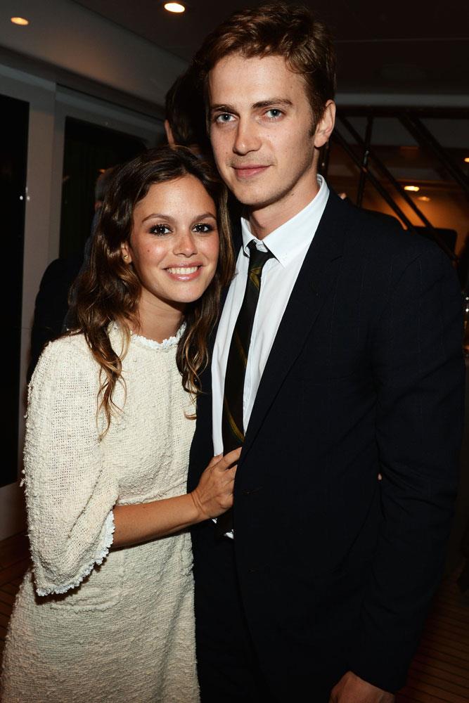 **Rachel Bilson and Hayden Christensen** 

Bilson and Christensen met on the set of 2007 sci-fi flick *Jumper*. Despite a brief engagement a year later, the two never married, but have a daughter together, Briar Rose Christensen. They split in 2017.