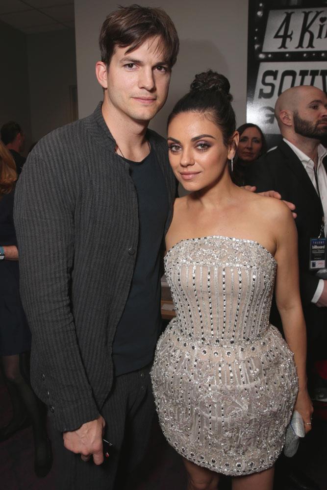 **Ashton Kutcher and Mila Kunis**

Kutcher and Kunis met way back when they played Kelso and Jackie on *That '70s Show*, and married in secret mid-last year. They have a daughter, Wyatt, and a son, Dmitri.