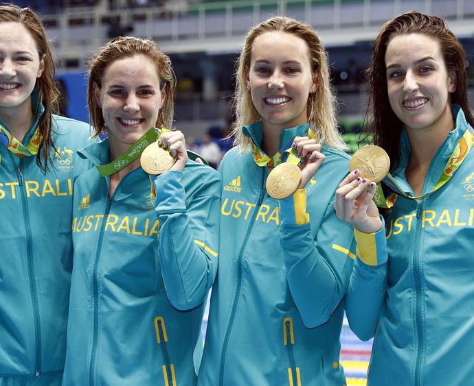 australia olympic women's swimmers