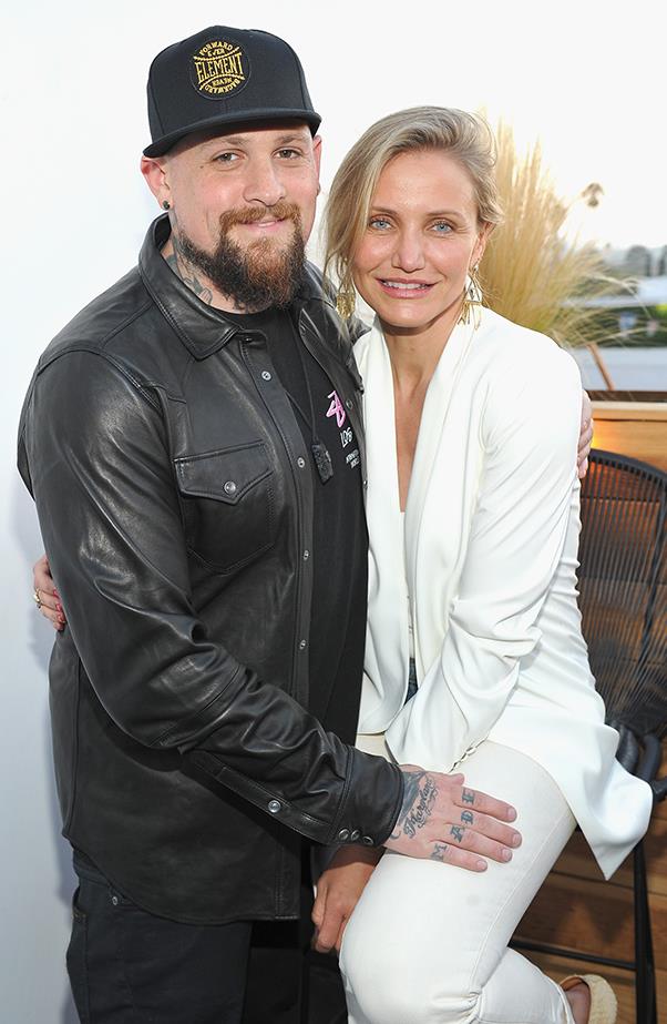 <p><strong>Benji Madden and Cameron Diaz</strong><br><br>Madden and Diaz may seem like a strange pairing, but based on what Diaz has said about her husband, they're very much in love. They got married spontaneously in January 2015 and welcome their first child together, Raddix, in 2020.