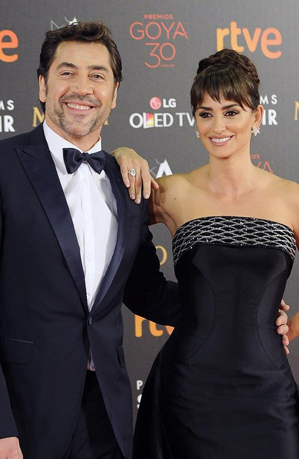 <p><strong>Javier Bardem and Penélope Cruz</strong><br><br>Bardem and Cruz, worked together in <em>Vicky Cristina Barcelona</em>, and started dating in 2007. After three years of dating, the Spanish actors married in July 2010. Since then, they have welcomed two children, a son and a daughter, together.