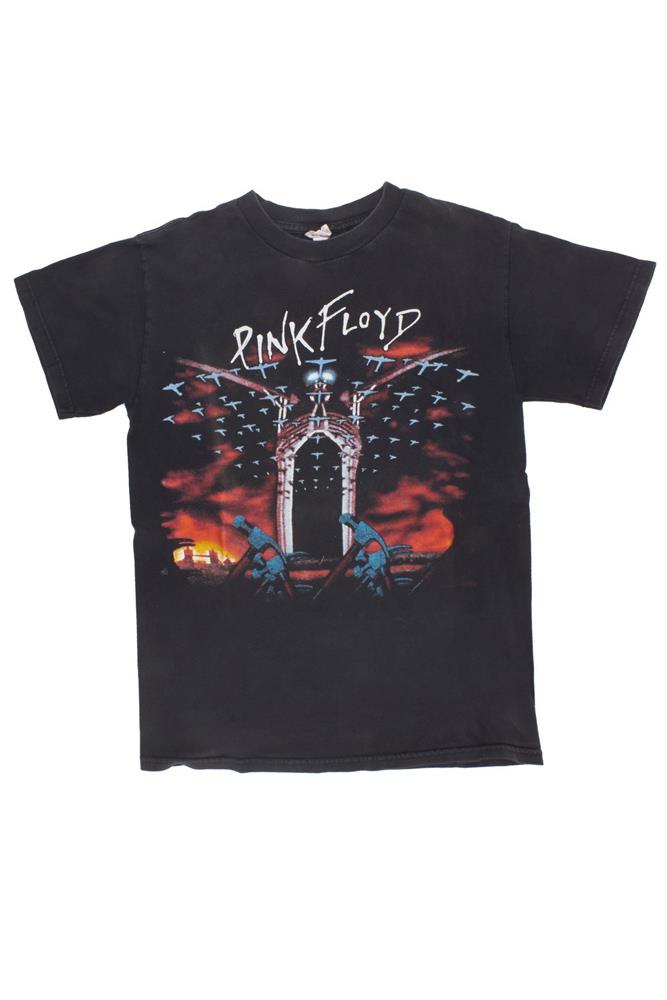 <a href="http://www.whatgoesaroundnyc.com/shop/vintage-tees/21679-75PI_150.html">Pink Floyd T-shirt, $210.50, What Goes Around Comes Around Vintage</a>
