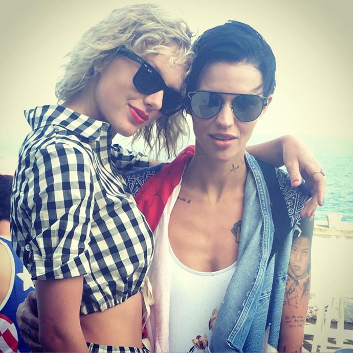 <p> <strong>Name:</strong> Ruby Rose.<p> <p> <strong>Squad Level:</strong> Level 3.<p> <p> <strong>Notable Interactions:</strong> Despite scoring an invite to her 4th of July party, Ruby and Taylor don't hang out that often.<p>
