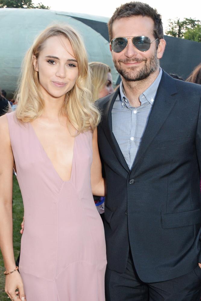 <strong>Suki Waterhouse and Bradley Cooper</strong><br> Though now split, the two had a pretty fun-sounding first meeting. "I met Bradley in London... We were introduced and hit it off almost immediately," recalled Suki. "We were dancing at an after-party and he asked me if I fancied going to a club. We went to Cirque Le Soir in London—and he's a ridiculously good dancer, yes."