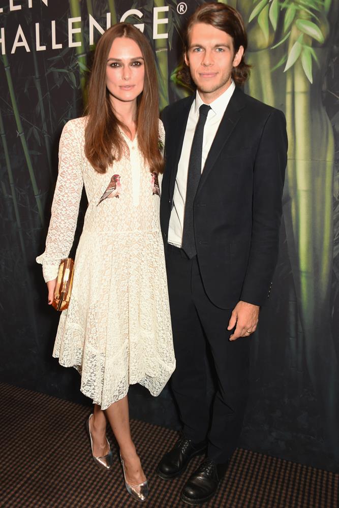 <strong>Keira Knightley and James Righton</strong><br> Knightley and Righton, a musician, met through mutal friend Alexa Chung in 2011, and the actress has said her now-husband changed her views on marriage. They have a daughter, Edie.